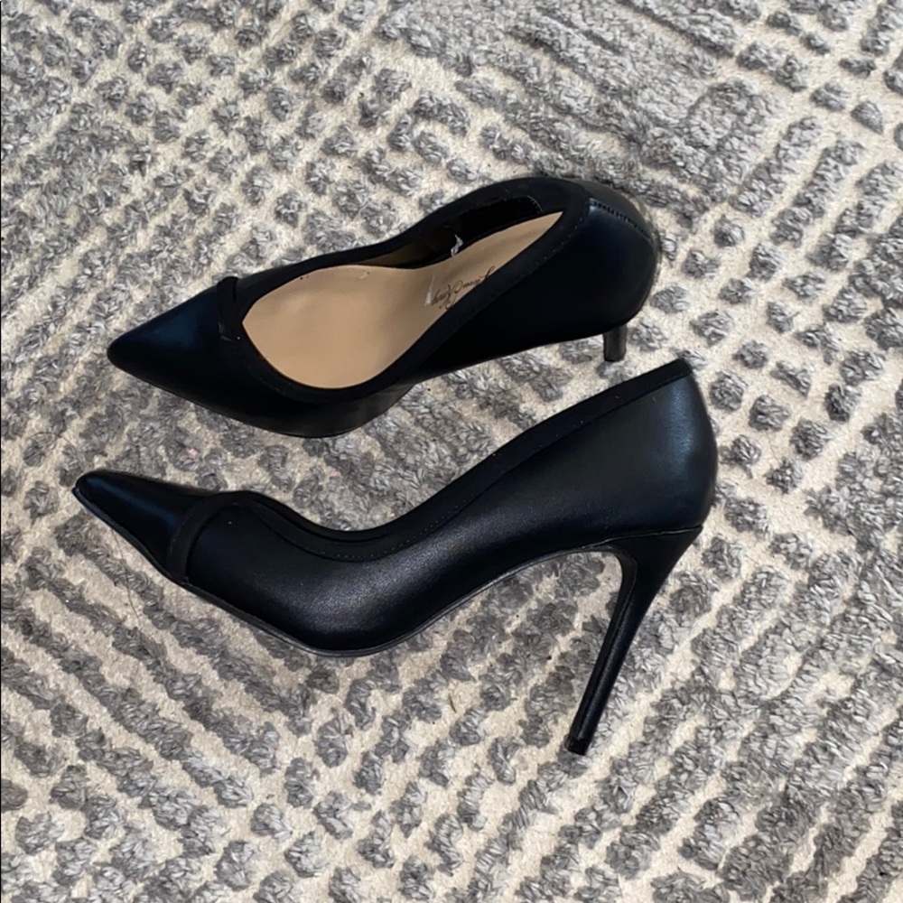 Black heels